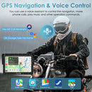 gps for motorcycle support various of mapping apps by using voice control