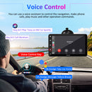 CARPURIDE W707 Wireless Portable Car Stereo  with Steering Wheel Control