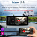car radio with mirror-link tech, wired connection for autolink, wired & wireless for iosmirror