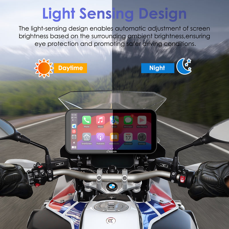 
Light sensing: automatically adjusts screen brightness based on the surrounding ambient brightness