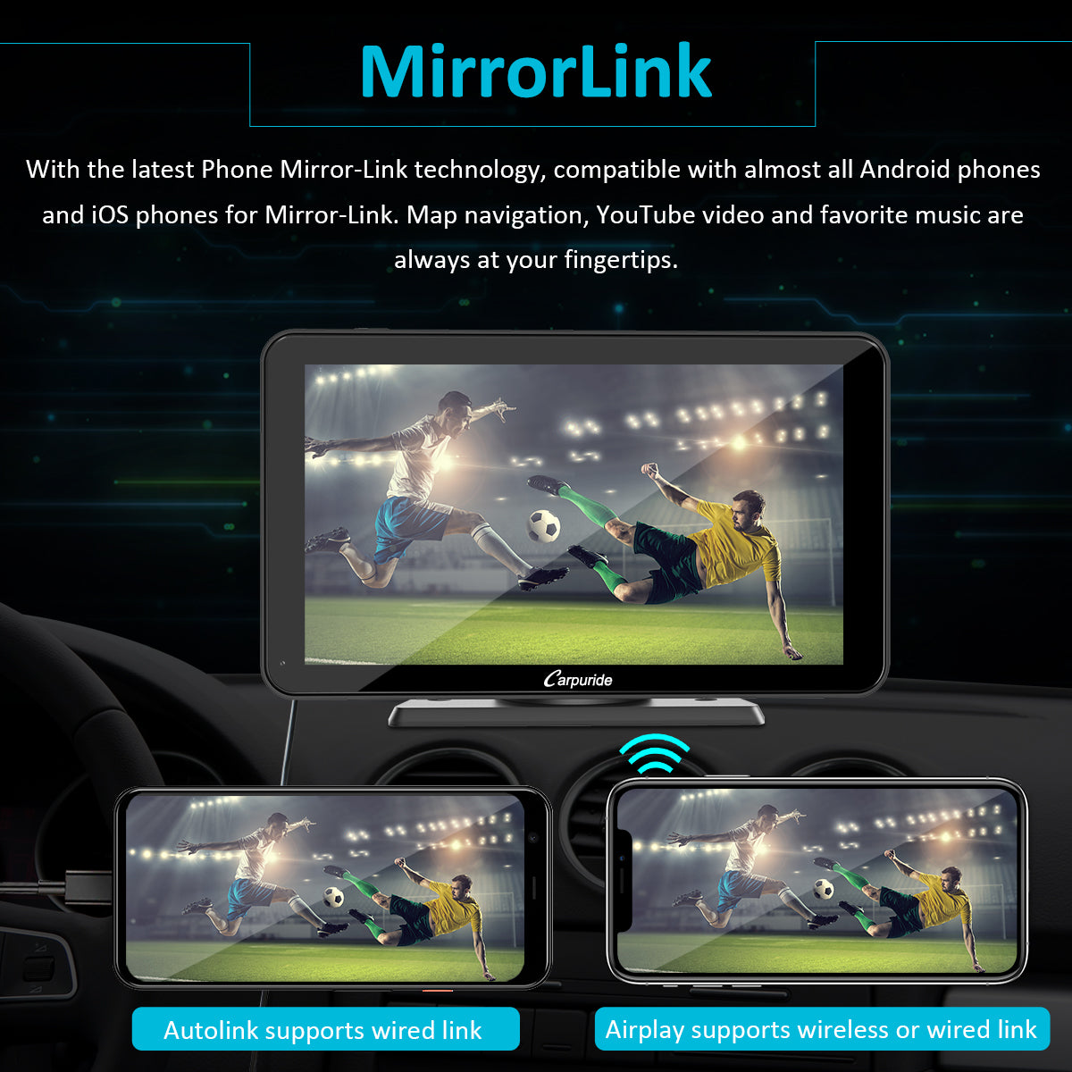 Touch Screen Radio for Car & GPS Navigation System for Car