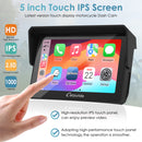 5 inch touch IPS screen, high resolution and smoother operation without taking off your glove
