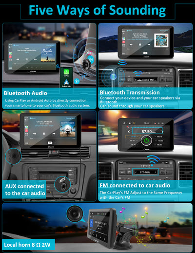 Touch Screen Radio for Car & GPS Navigation System for Car