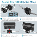 square bracket installation instrction