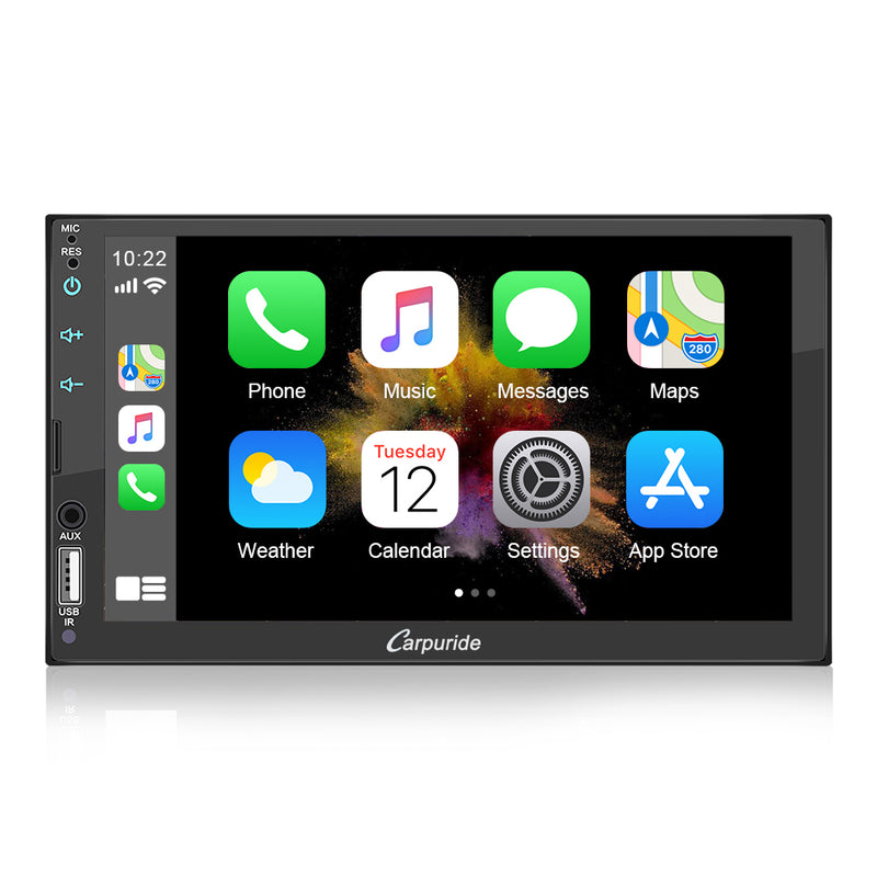 7 Inch Double Din Car Stereo, Car Radio Multimedia Player with Capacitive Touchscreen, Local Warehouse and Shipped within 24 Hours