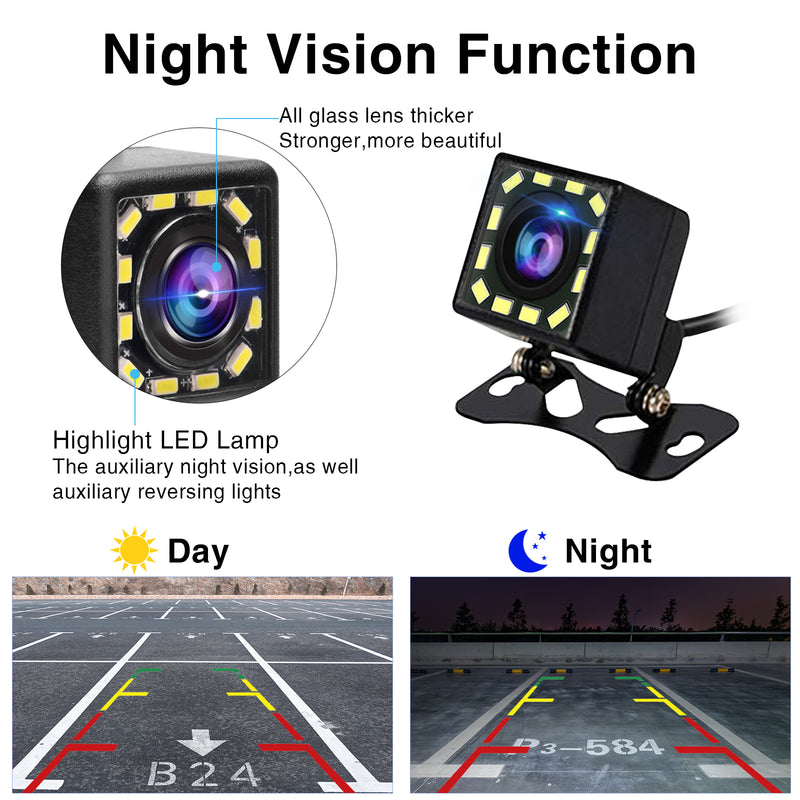 Car water - Proof & Night Vision Camera