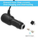 built-in fuse prevent from over-current, overcahrging and overheating