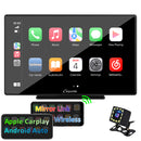 9 inch car stereo with wireless mirror link and dashcam support apple carplay & android auto