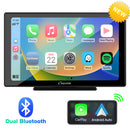 9 inch car stereo with dual bluetooth support apple carplay & android auto