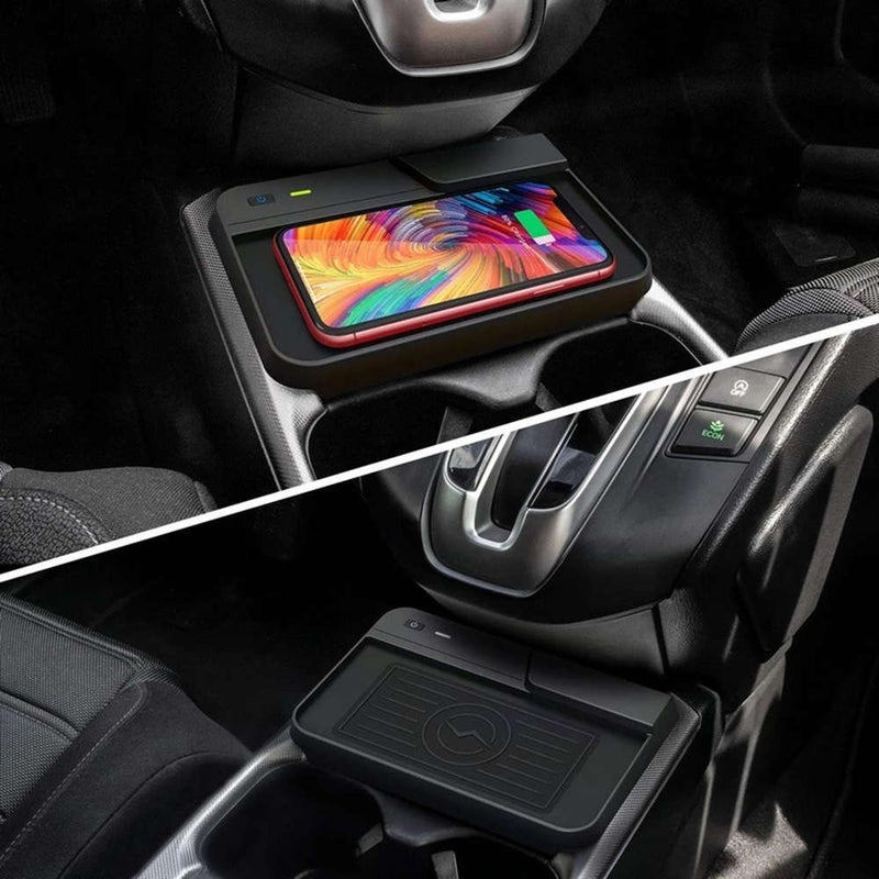 CARPURIDE Wireless Charger for Honda CRV 2019 2018 2017 Car Charging Charger, QI Enable Cell Phone Wireless Charging Pad Mat for CR-V