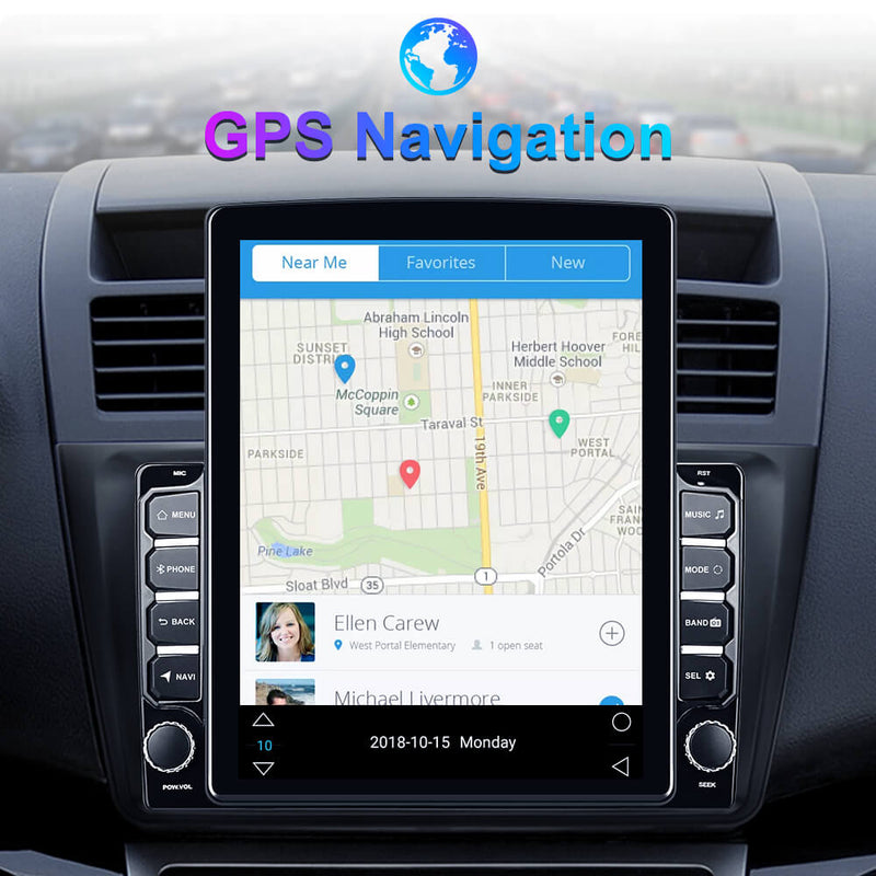Player auto 7168, 2DiN, Radio FM, Navigatie, GPS, Android 9.1, 1