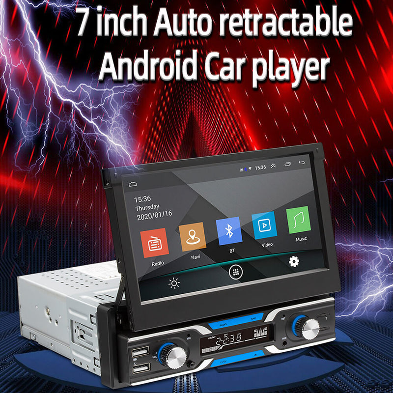 Autoradio 1Din - Android 10 - Système de navigation - Ecran