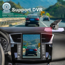 CARPURIDE Android 9.1 Car Video 9.5'' Vertical Split Screen Radio Autoradio Stereo GPS Navigation Wifi BT Phone Link Universal