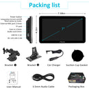 Car Stereo with Carplay/Android Auto,7" IPS Touch Screen,Silver Frame,Plug and Play Quick Install, Suitable for All Cars,Multimedia Player with Bluetooth, Mirror Link, Google and Siri Assistant