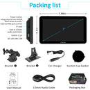 Carpuride Portable Wired CarPlay - Apple CarPlay/Android Auto /7"IPS Touch Screen/ Multimedia Bluetooth Navigation Dashboard Console