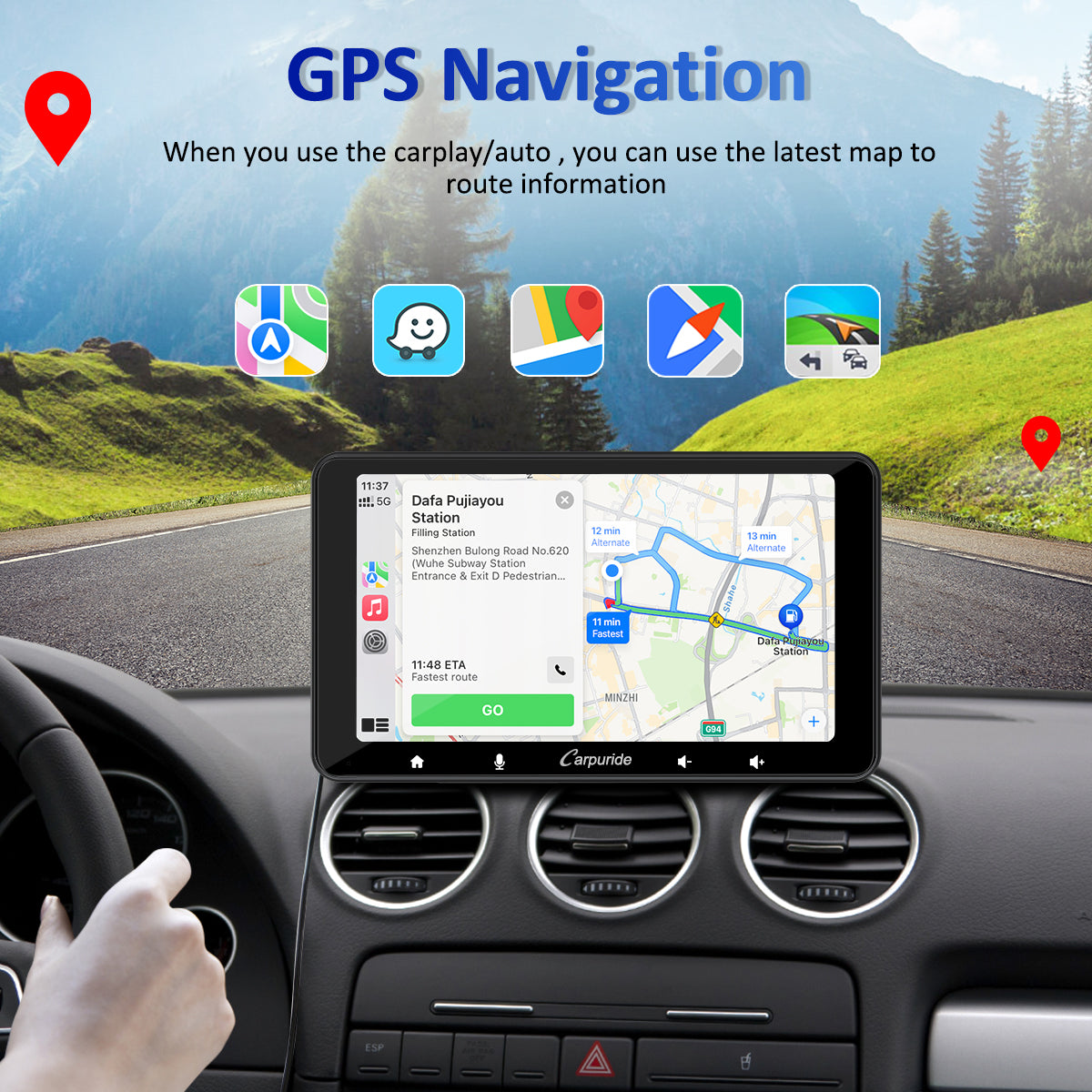 Car Stereos Touch Screen with Apple Car Play