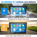 With IP67 waterproofing and heat resistance, you can ride comfortably in both rainy and hot days